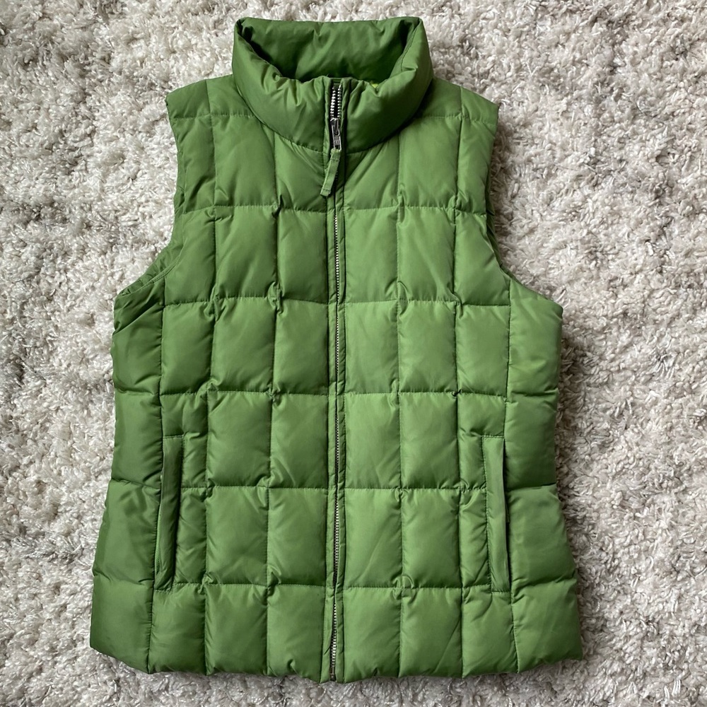 Gap bubble Vest | Size Small | Green